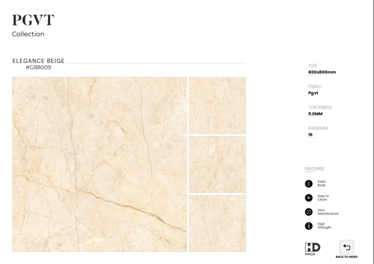 FTILES 800X800 ELEGANCE BEIGE G88009