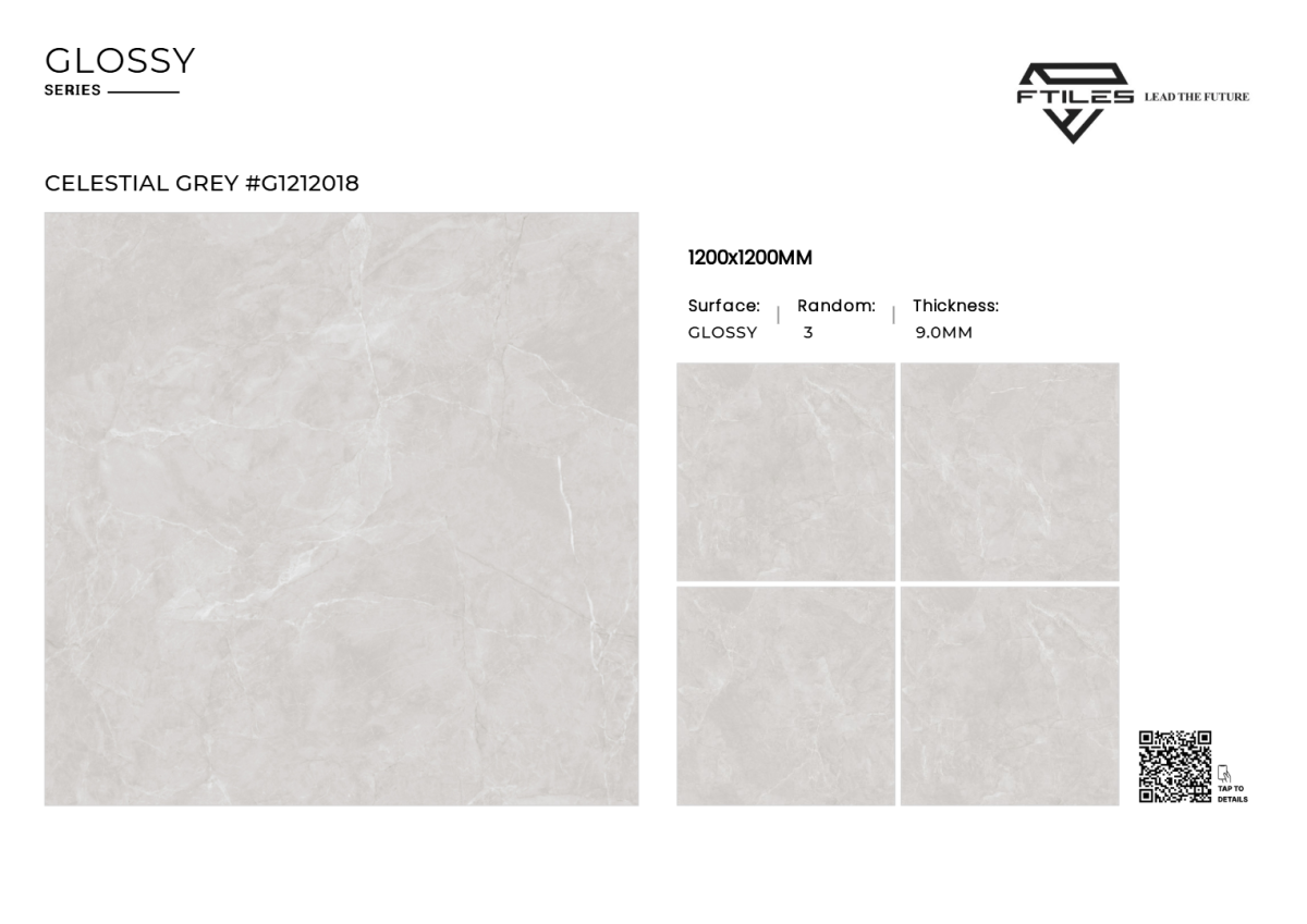 FTILES 1200X1200 CELESTIAL GREY G1212018