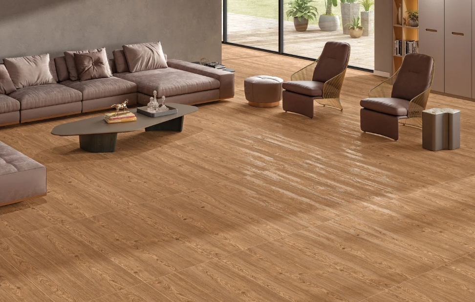 FTILES 600X1200 TEAK WOOD BROWN M62005